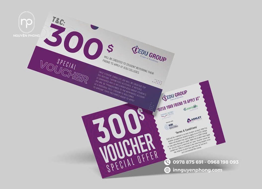 voucher đẹp điểm nhấn chiến dịch marketing